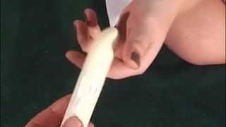 Amateur vibrator orgasm