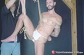 Bounded Jock Kenji Gets Body Tormented