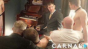 BoyForSale Slave Austin Young body used by hot wealthy DILFs