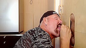 Cum Swallow Amateur Dilf Sucks Bfs Cock In Gloryhole At Home