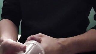 Cumshot at Donor office