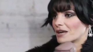 gangster bitches fuck one slave with strapon