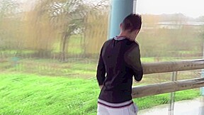 Latino twink feminate used by straight outdoor – CrunchBoy