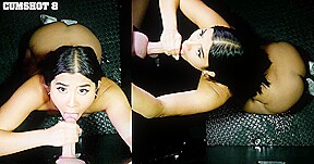 You go girl! 8 cumshots swallowed in POV!